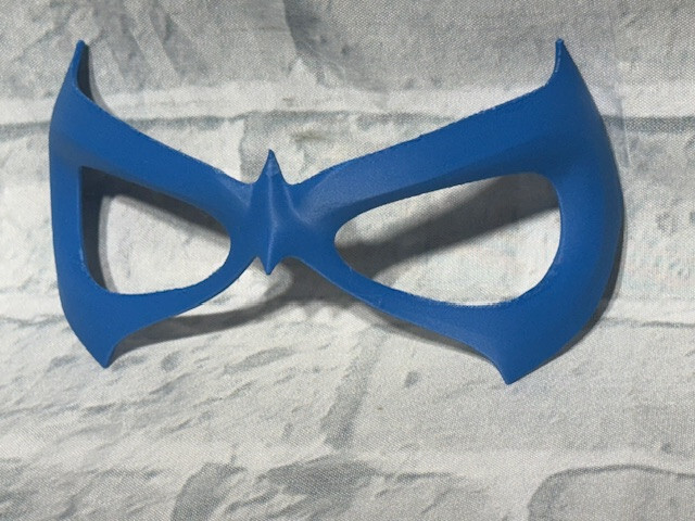 Nightwing Mask Robin Arkham Gotham Knights Wearable Costume Cosplay Halloween