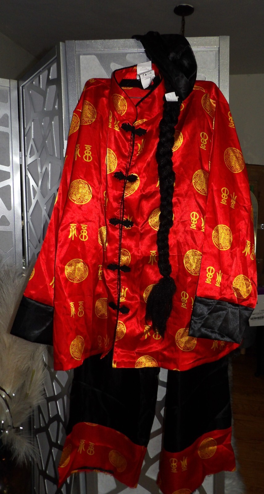 FORUM NOVELTIES 3PC. ORIENTAL GENTLEMEN COSTUME ( ONE SIZE PLUS: 44/48 )