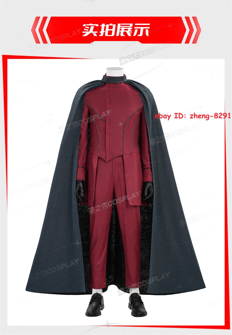 Avengers：doomsday Magneto Cosplay Costume Outfit Halloween Uniform Party Dress