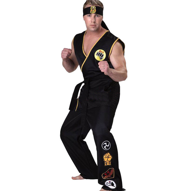 The Karate Kid Cobra Kai Japan Taekwondo Uniform Cosplay Karate Suits Costumes