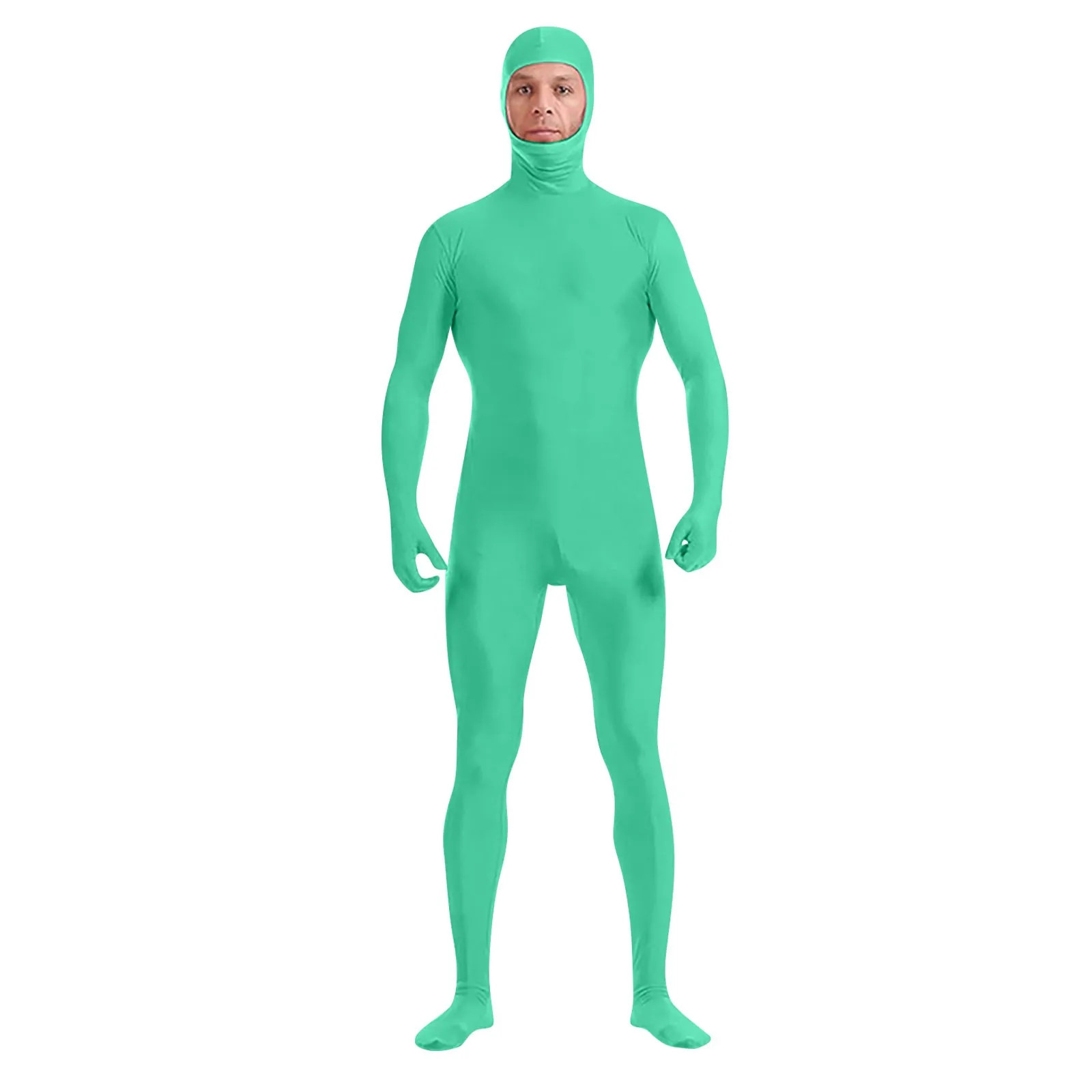 Adult Full Body Suit Costume for Halloween Men Second Skin Tight Suits Cosplay