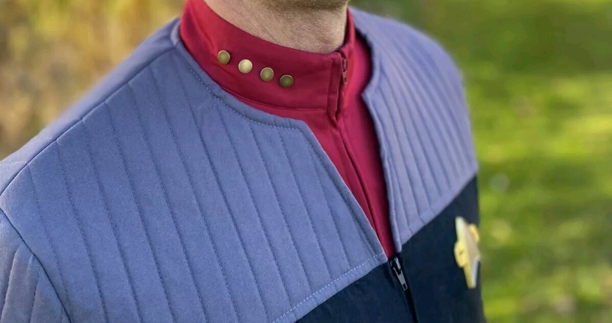 Star Trek First Contact DS9 Starfleet Captain’s uniform Picard Sisko Costume