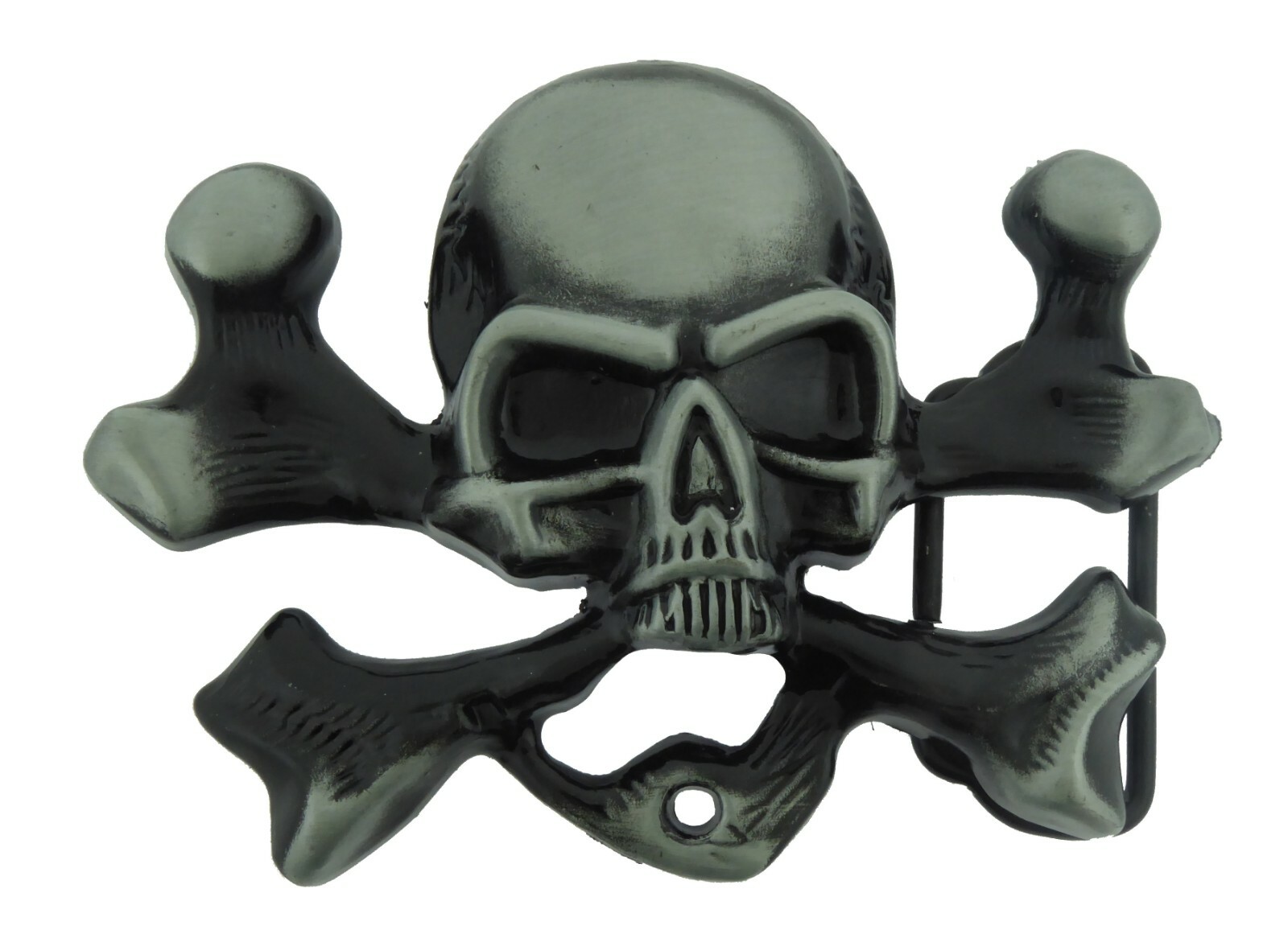 Skull Belt Buckle Cross bones Men Women Halloween Costume Christmas Party Gift