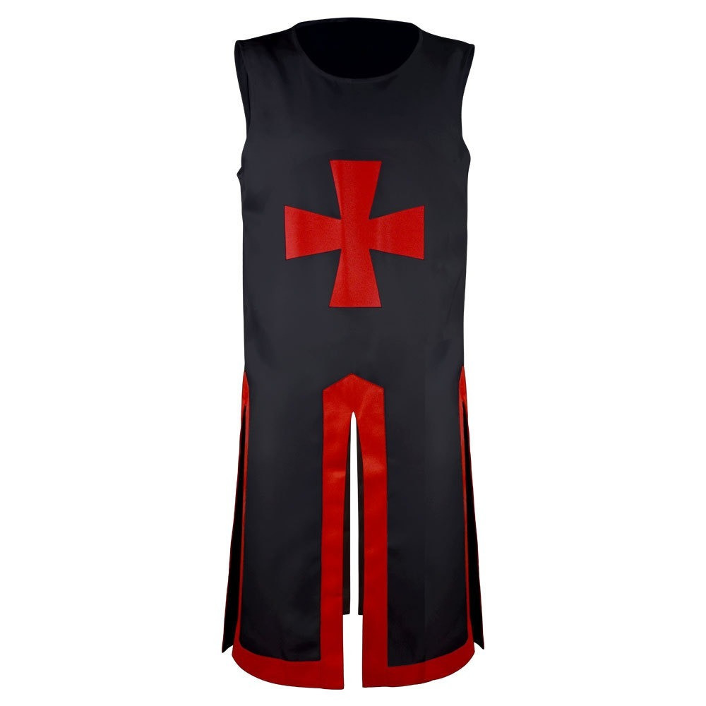Medieval Tunic Royal Knight Renaissance Roman Mens Costume Warrior Crusader Belt