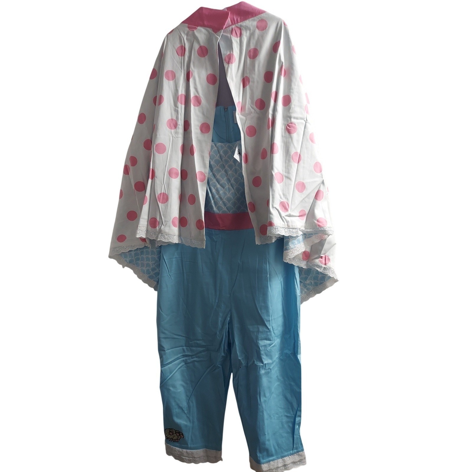 Disney Parks The Dress Shop Bo Peep Jumpsuit and Reversible Cape Set 1X New