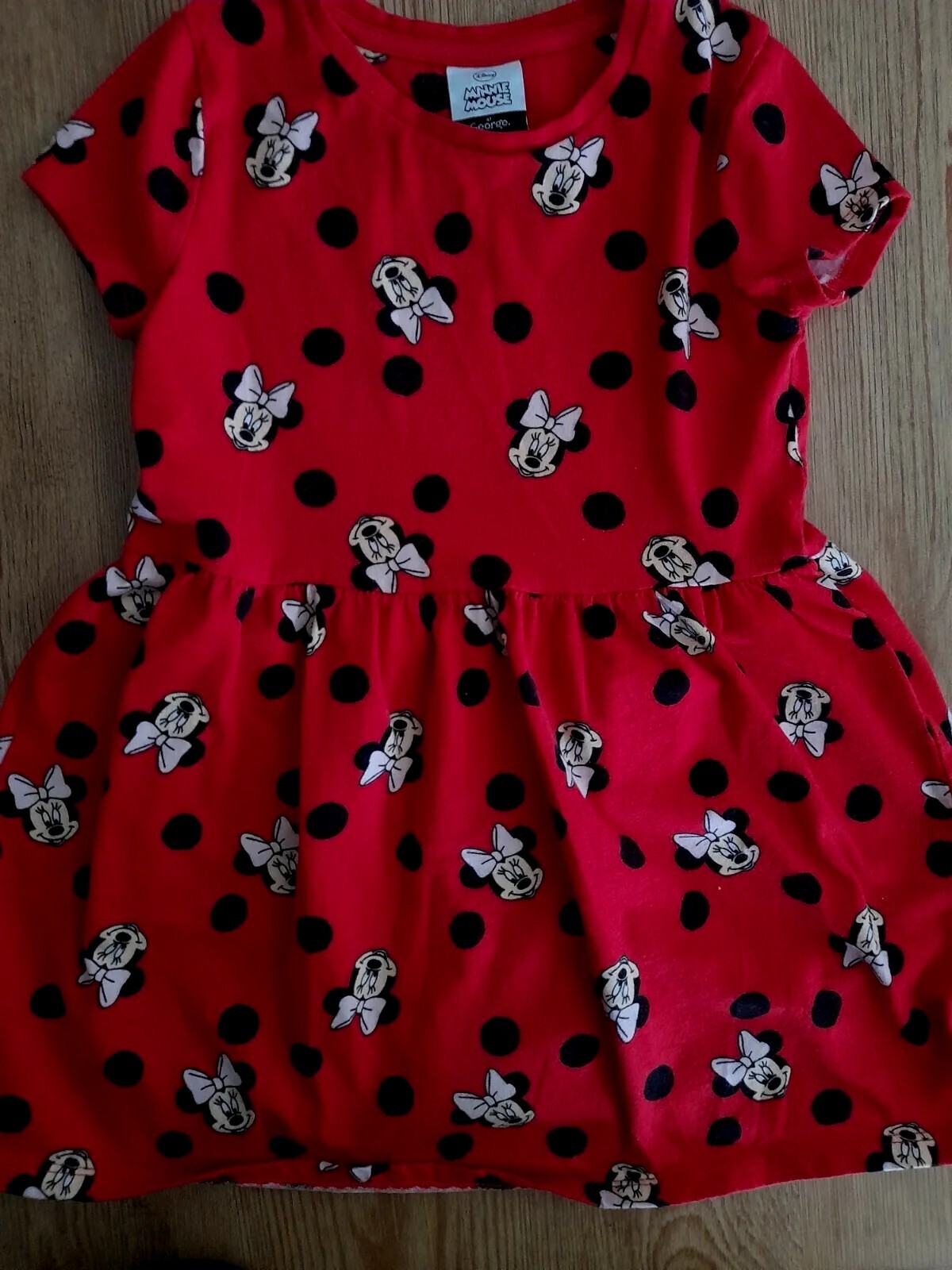 Disney MINNIE MOUSE at George DRESS S 4/5 Years GIRLS Height 104-110cm FREE SH
