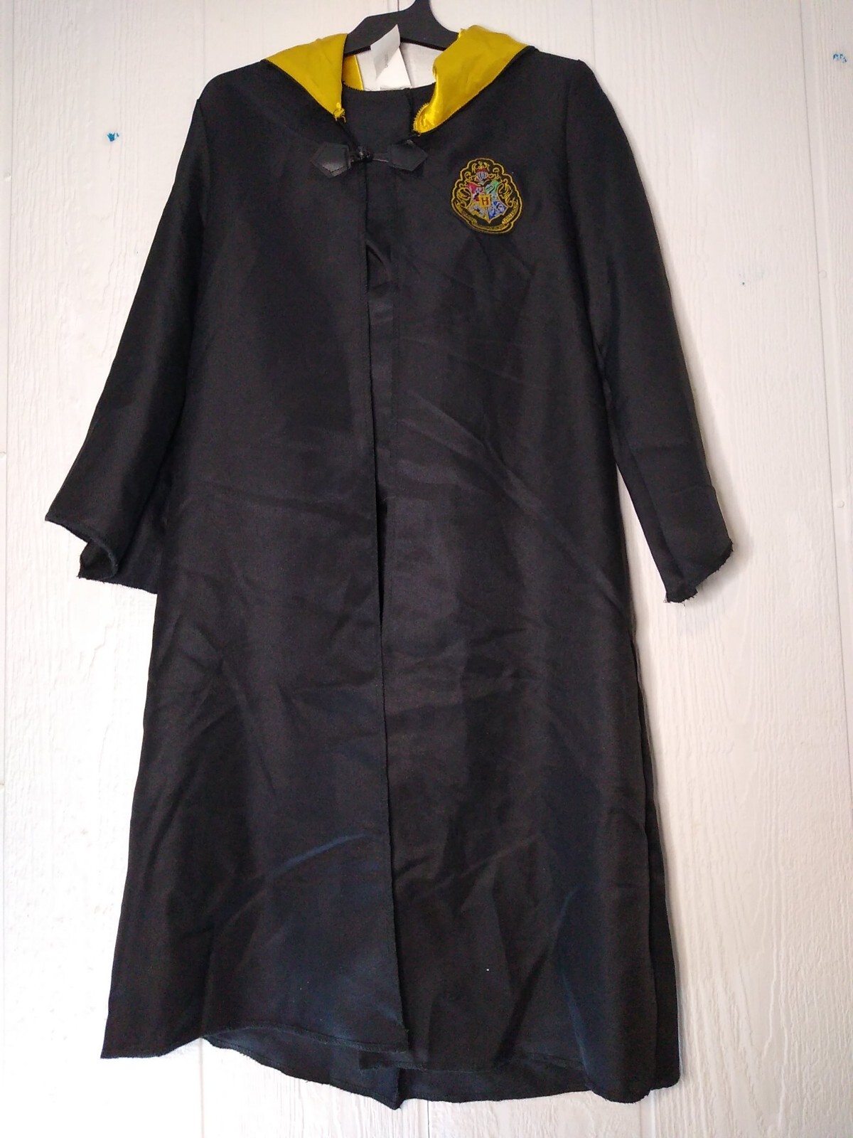 Wizarding World Harry Potter Kids Boys Girls M 7-8 Hogwarts Hooded Robe Costume