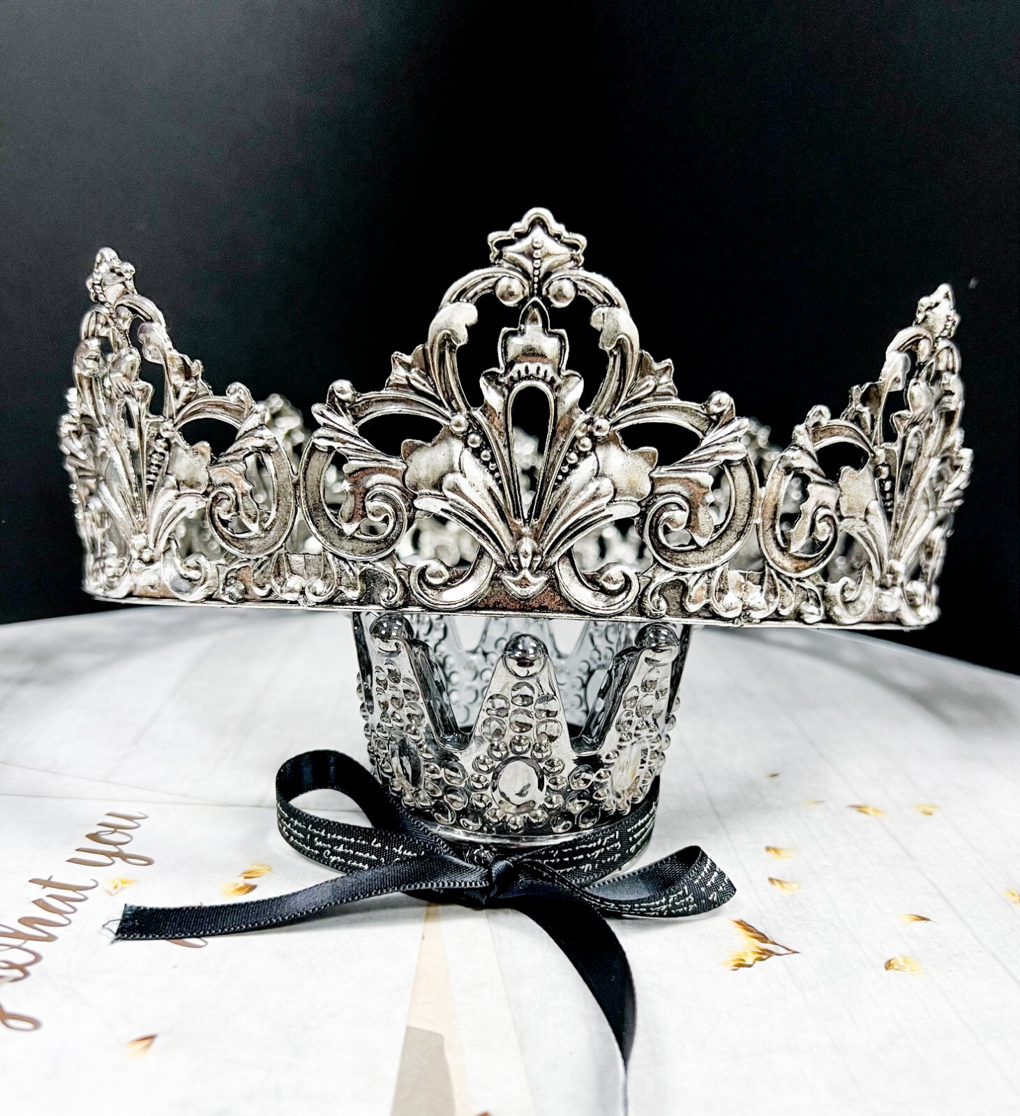 Royal Kings Silver Crown, Costume Party Crown, Ren Faire Crown, Baroque Crown