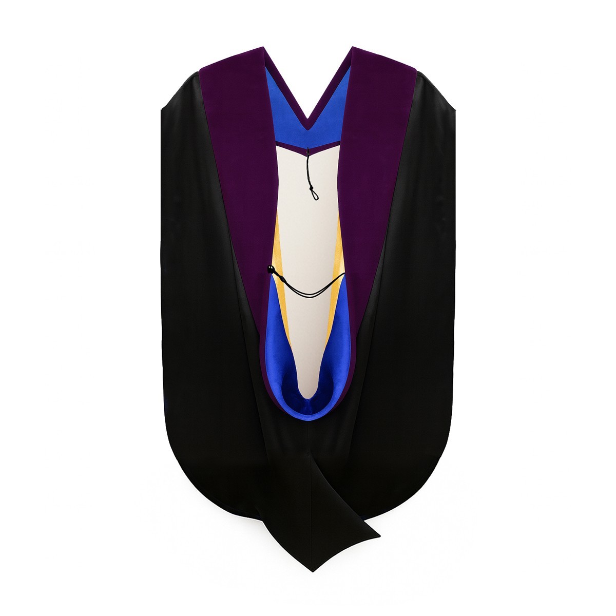 Doctor of Law Hood – Royal Blue & Gold