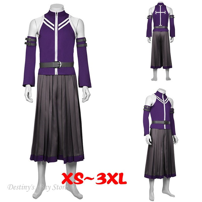 FAIRY TAIL Gray Fullbuster Anime Cosplay Costume Halloween Full Set Suits Men