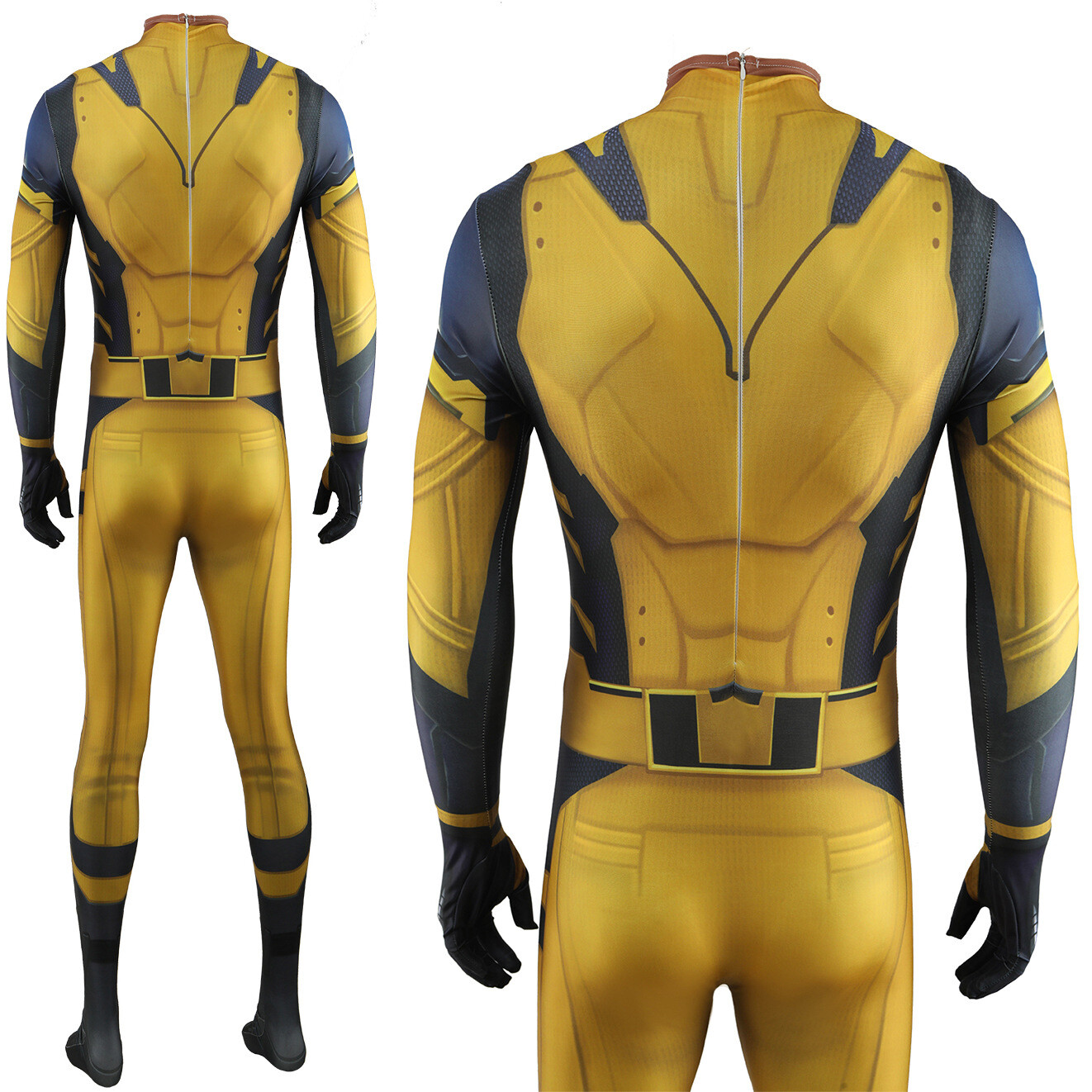Wolverine Cosplay Jumpsuit Deadpool 3 Cos Bodysuit Adult Kids Halloween Costume