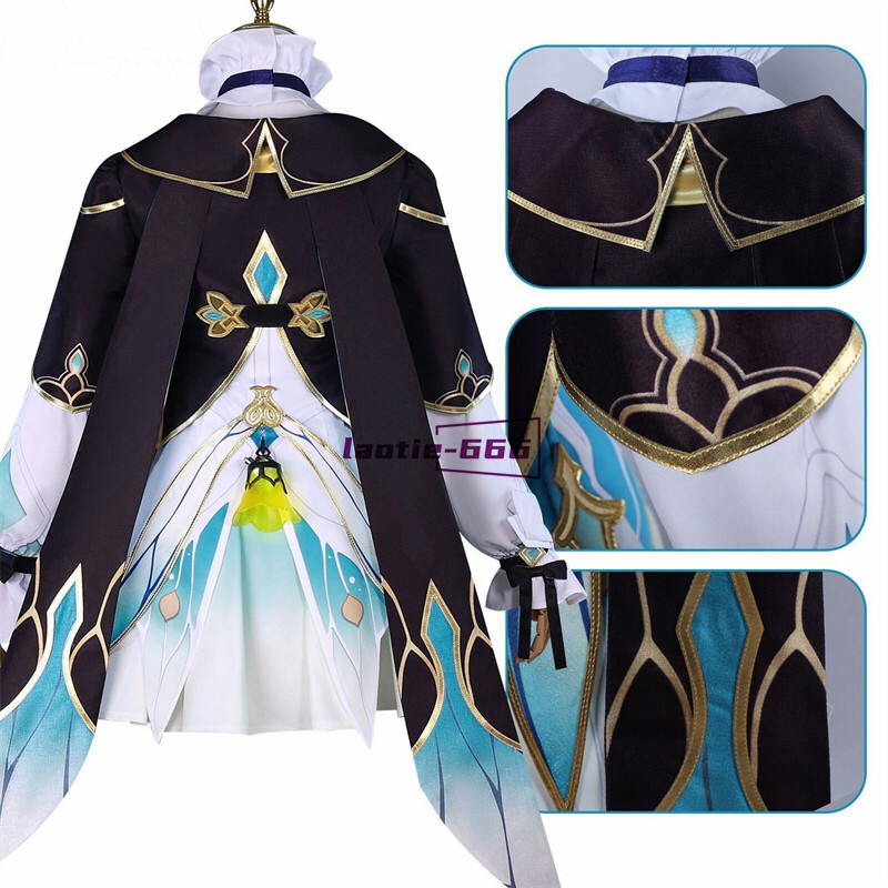 Honkai Star Rail Firefly Anime Cosplay Costume Women Dress Skirt Role Halloween