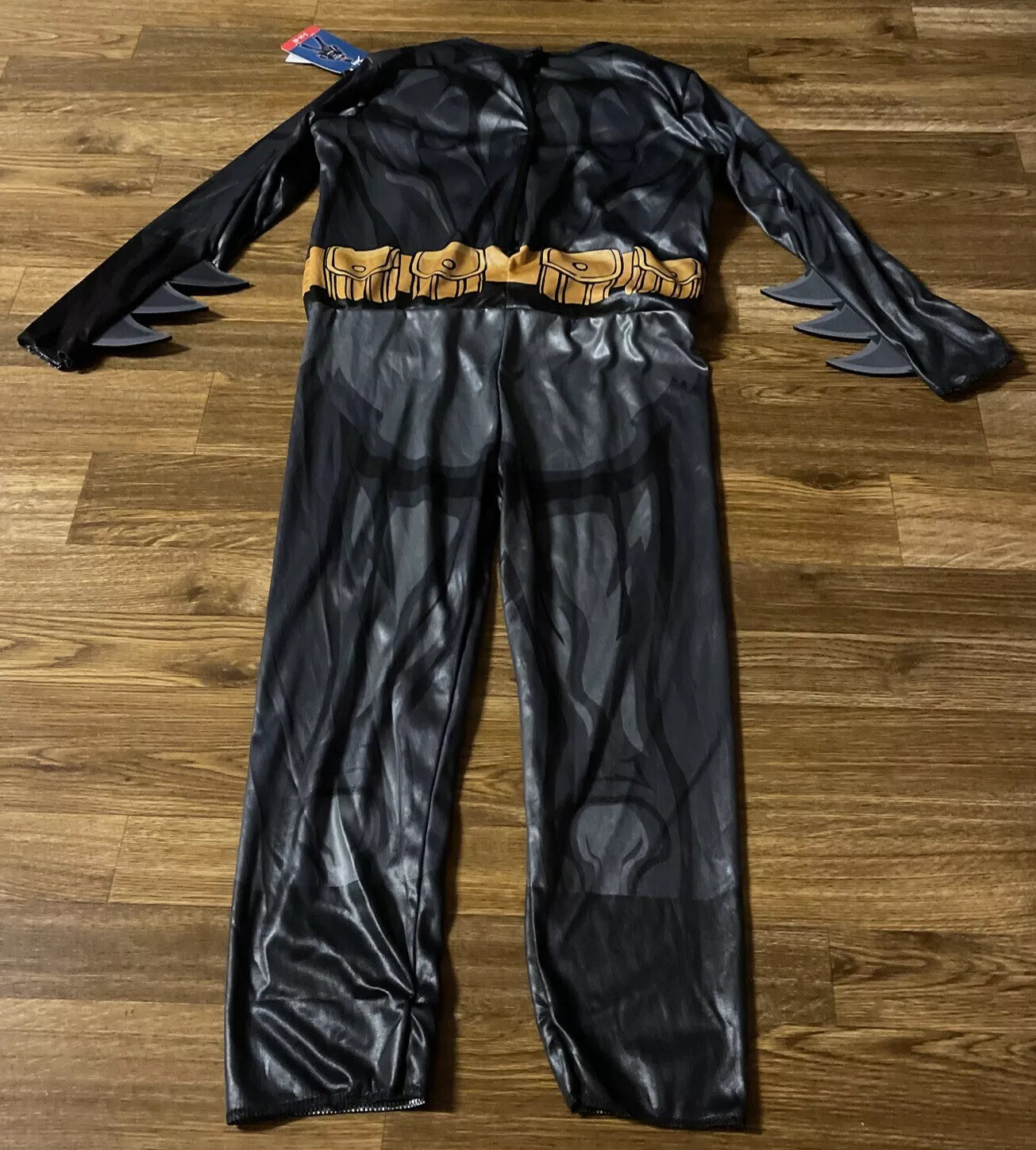 DC BATMAN-S(4-6)Hologram Muscle Jumpsuit-ONLY-NO-Cape Or Mask-Halloween/Costume