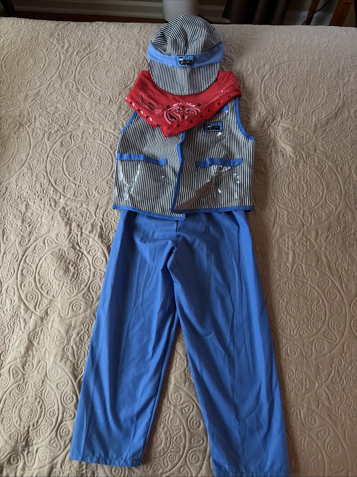 Jr Train Engineer Conductor Child’s Costume Regular 6-8