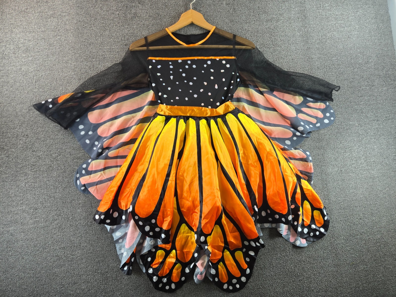 Hyde and EEK Boutique Monarch Butterfly Halloween Costume Kid’s Yellow & Black