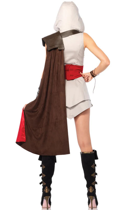 Assassin Creed Ezio Girl Women Cosplay Outfit Adult Costume