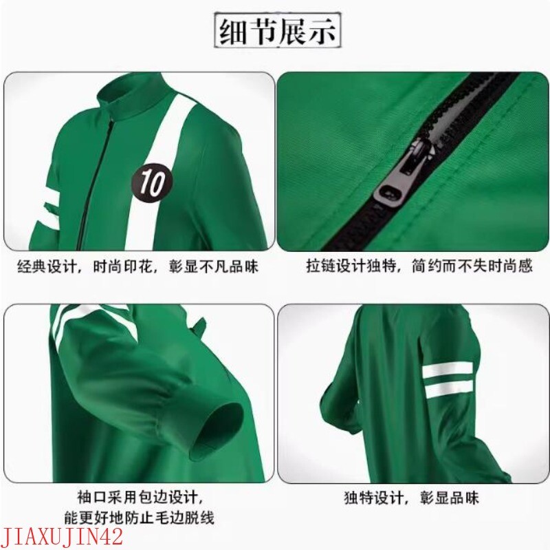 Ben 10 Ultimate Omnitrix Cosplay Costume Zipper Coat Jacket Anime Peripaerals