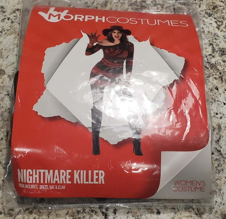Morph Freddy Kruger Women’s Costume-Pre-owned-Size:M