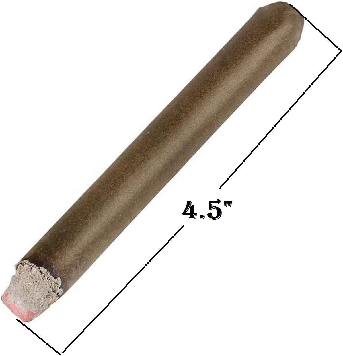 Fake Brown Puff Cigar for Adults, (12 Pack) Real Realistic Looking!