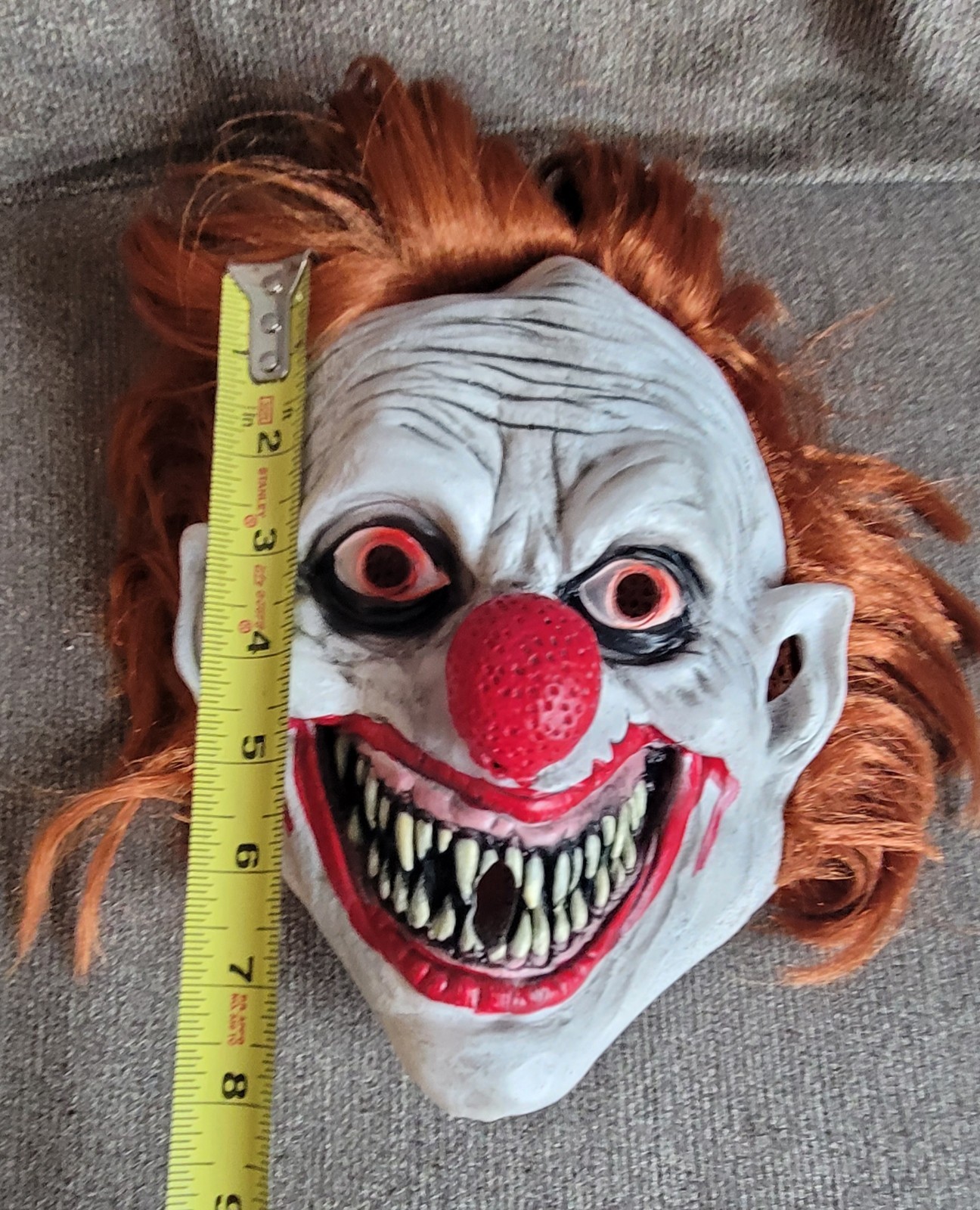 Halloween Clown Mask 3/4 Child’s Die Laughing Latex
