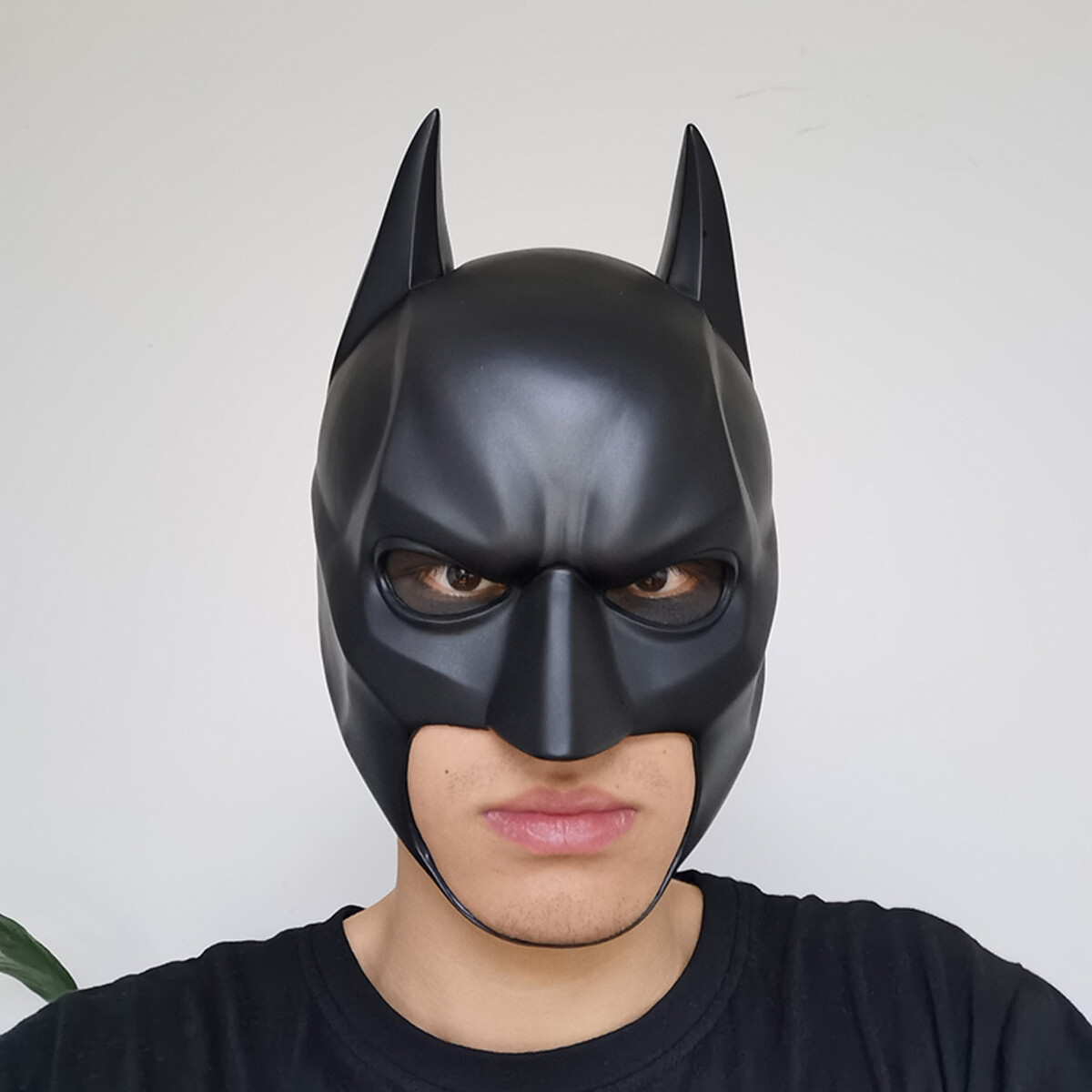 Batman Full Mask With Cowl Adult The Dark Knight Rises Halloween Cosplay Prop