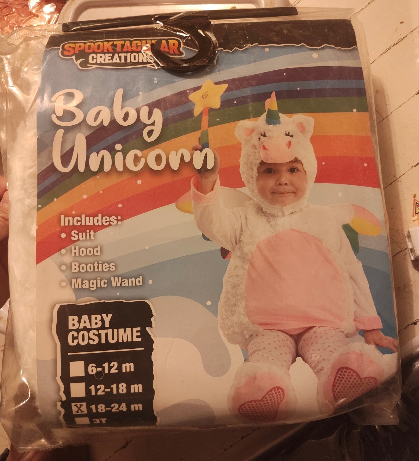 Toddler Rainbow Unicorn Costume