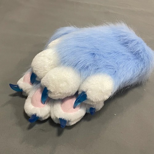Furry Animal Paws Gloves Fursuit Kigurumi Cosplay Costume Wearable Paw Props