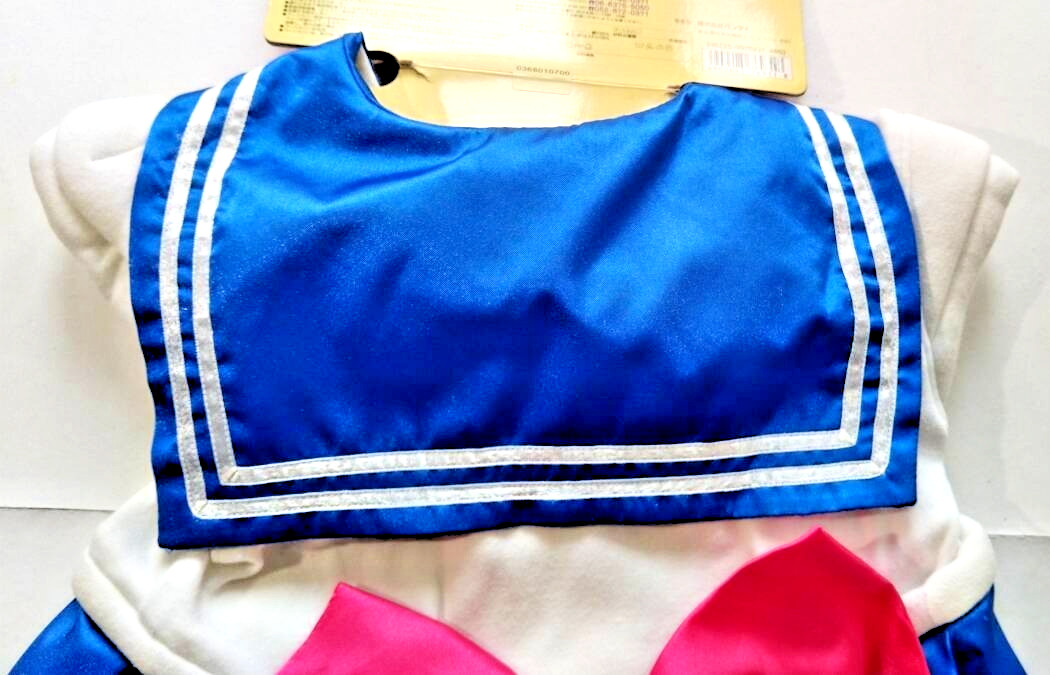 2001 BANDAI Official Vintage Rare SAILOR MOON Costume Cosplay Kids DDP