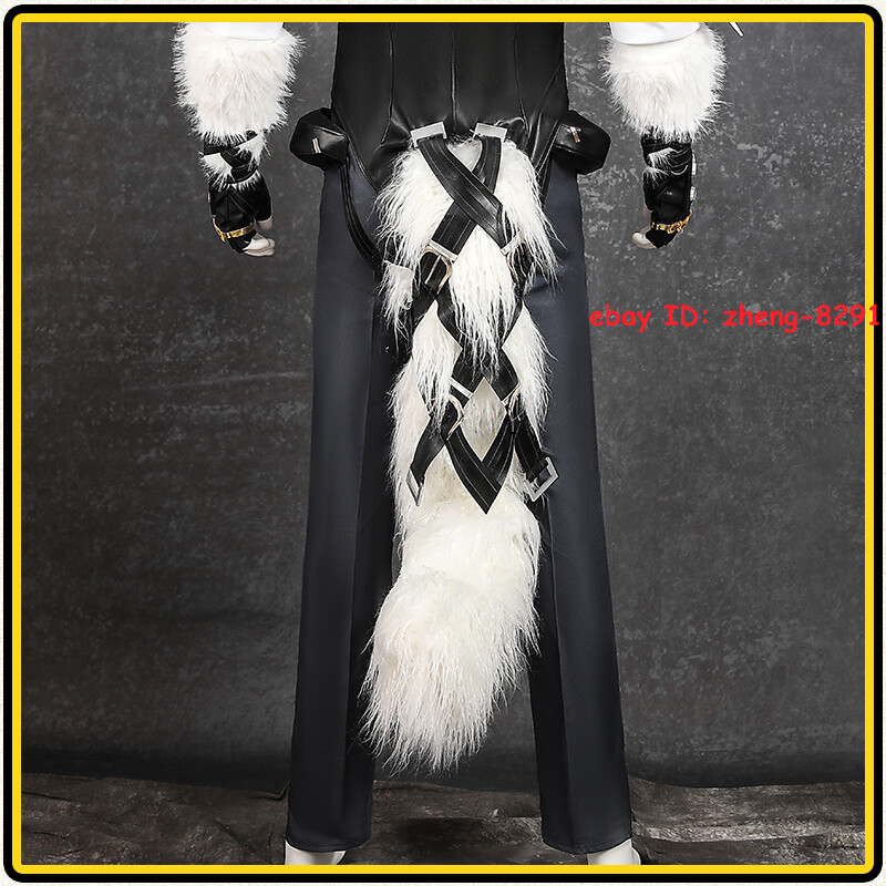 Game Zenless Zone Zero Von Lycaon Halloween Costume Outfit Men’s Uniform Suit