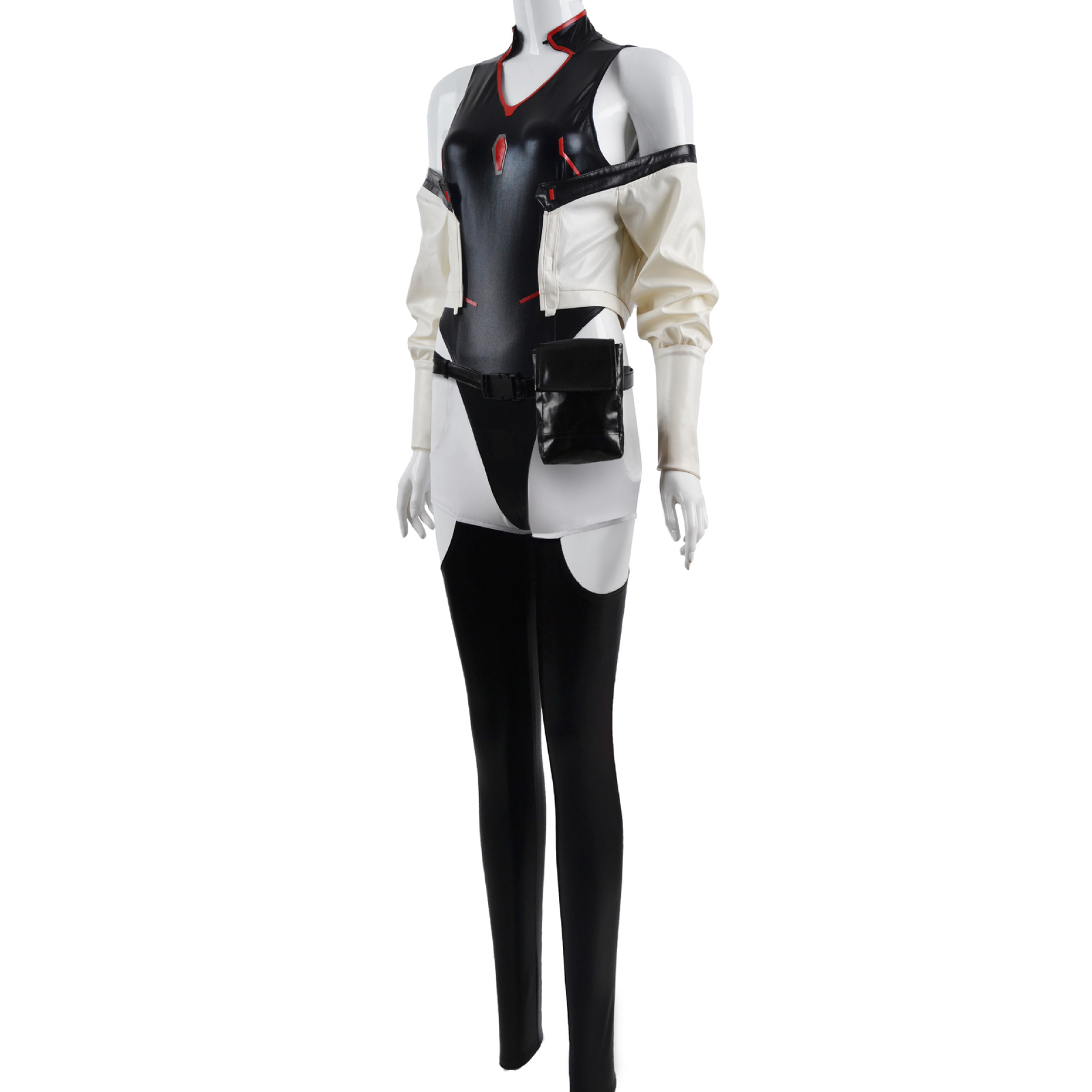 Cyberpunk Edgerunners Lucy Cosplay Costume Jumpsuit Wig Full Set