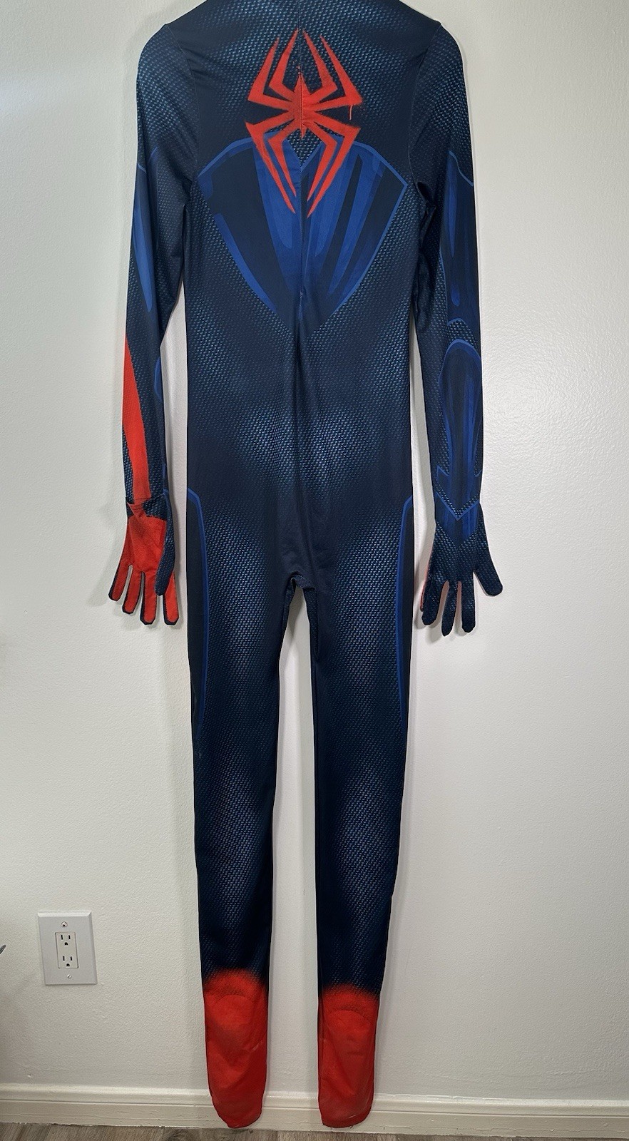 Spider Man Miles Morales Costume Adult XS Full Bodysuit Marvel Jazwares