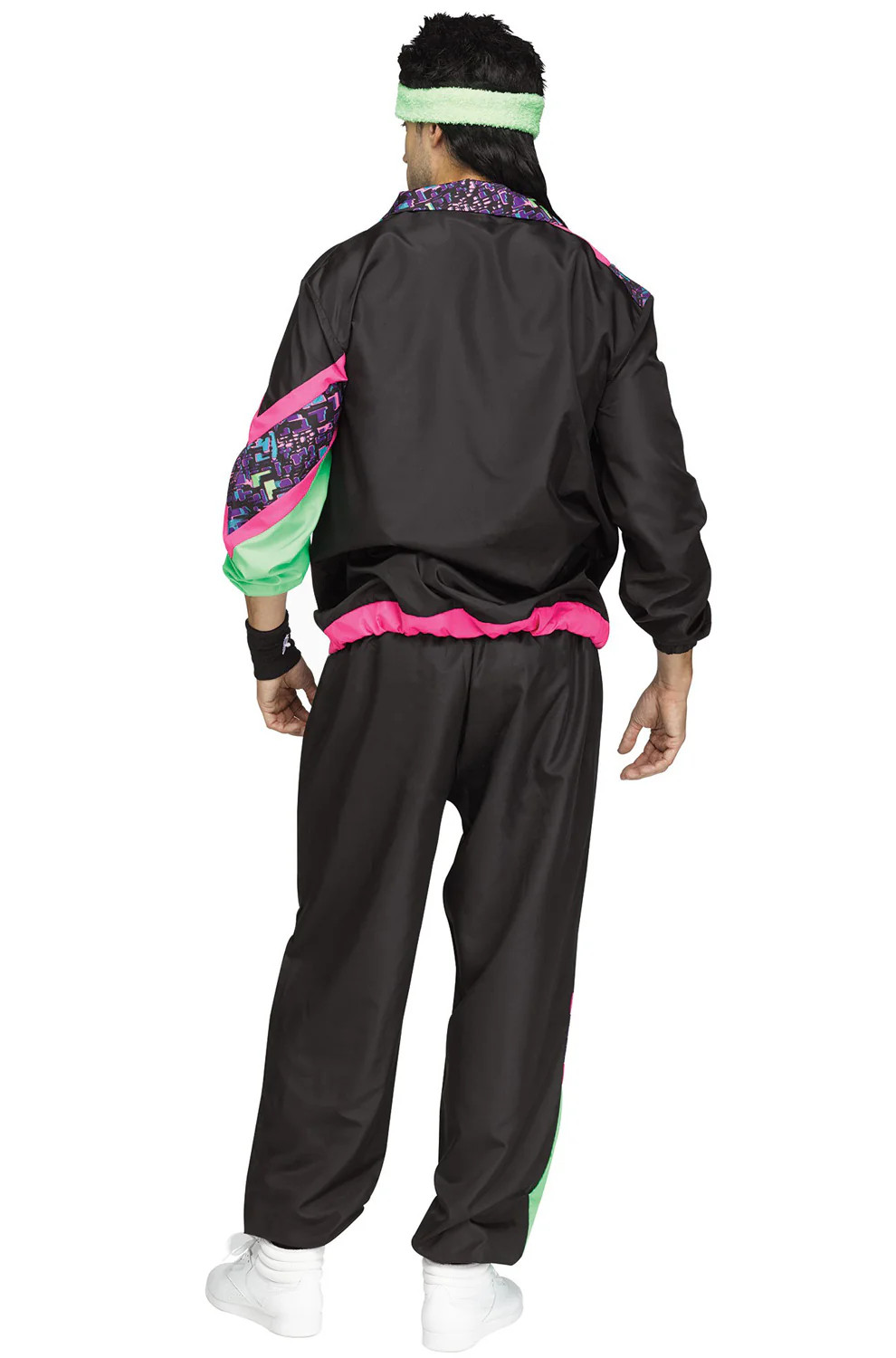 Brand New 80s Male Track Suit Adult Costume