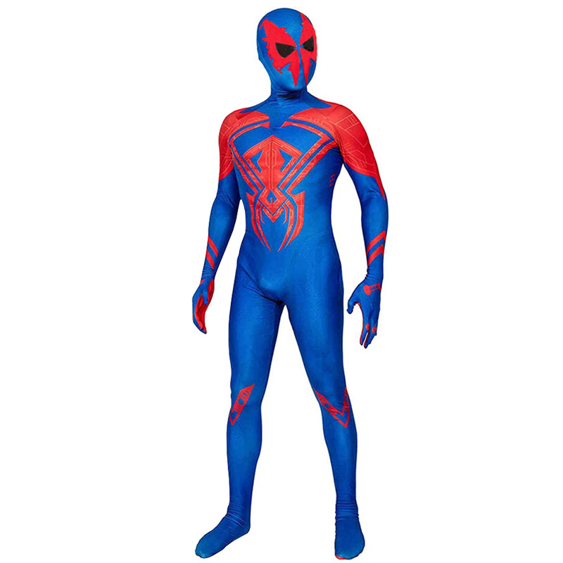 Across The Spider Verse Spiderman 2099 Miguel O’Hara Cosplay Bodysuit Jumpsuit