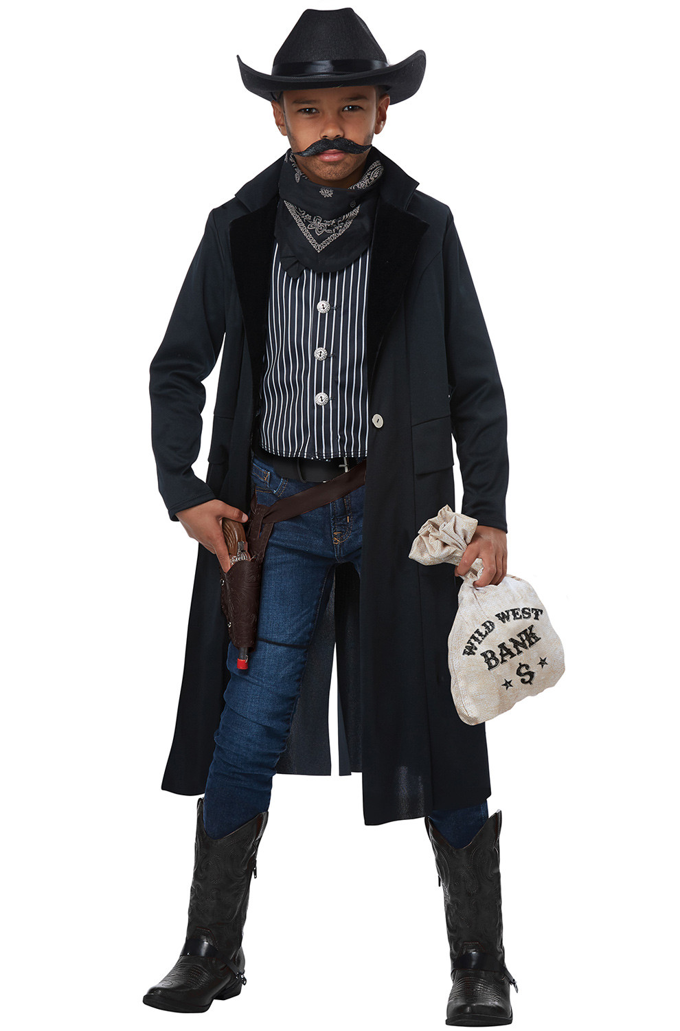 Brand New Wild West Sheriff/Outlaw Boys Child Costume