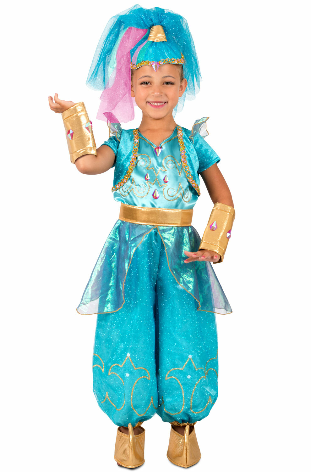Brand New Shimmer and Shine Shine Genie Twins Child Costume