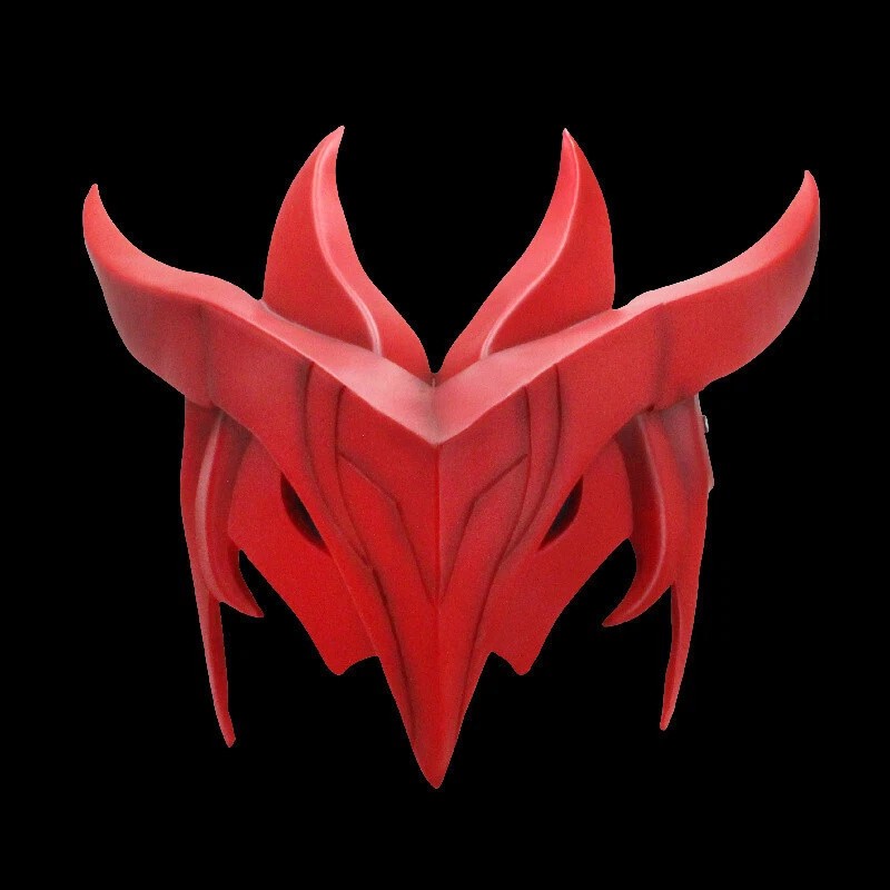 League of Legends LOL The Unforgotten Yone Mask Resin Face Halloween Cosplay New