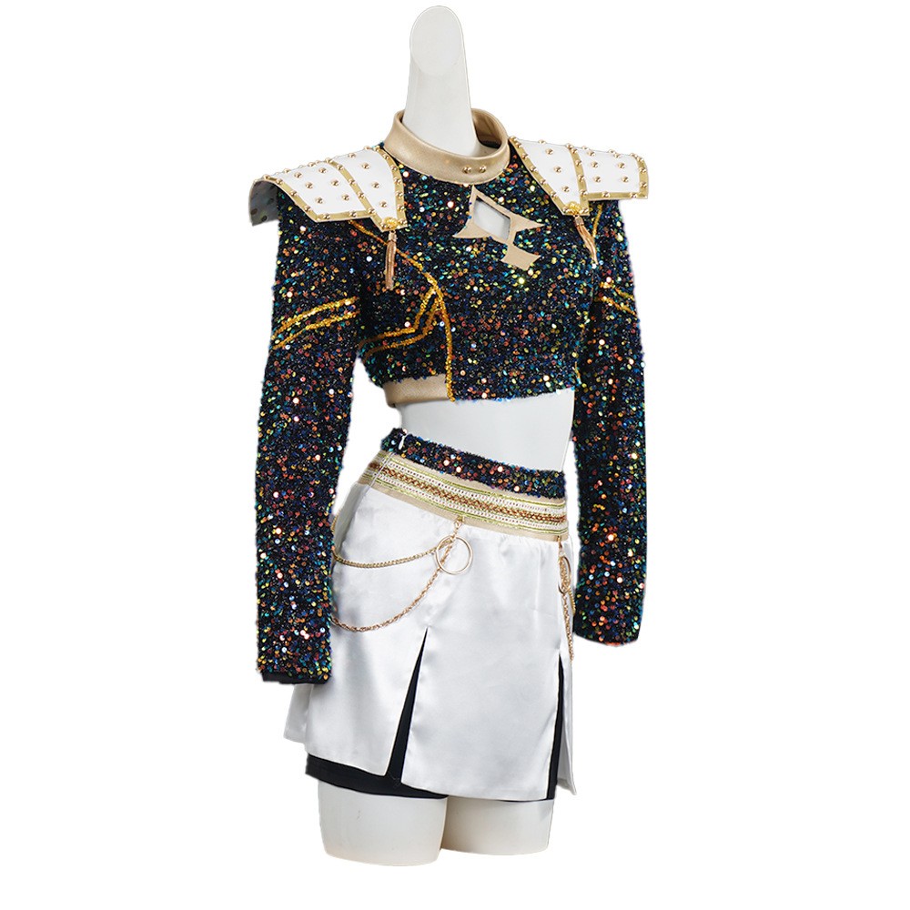 RUMI/MIRA/ZOEY Demon Cosplay Costume Hunters Girls Cosplay Deluxe Outfit