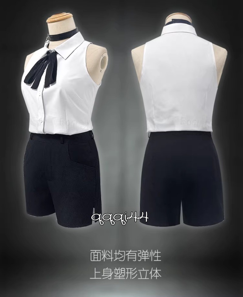 Chainsaw Man Reze Cosplay Suit Full Costume Accessory Uniform Halloween Gifts