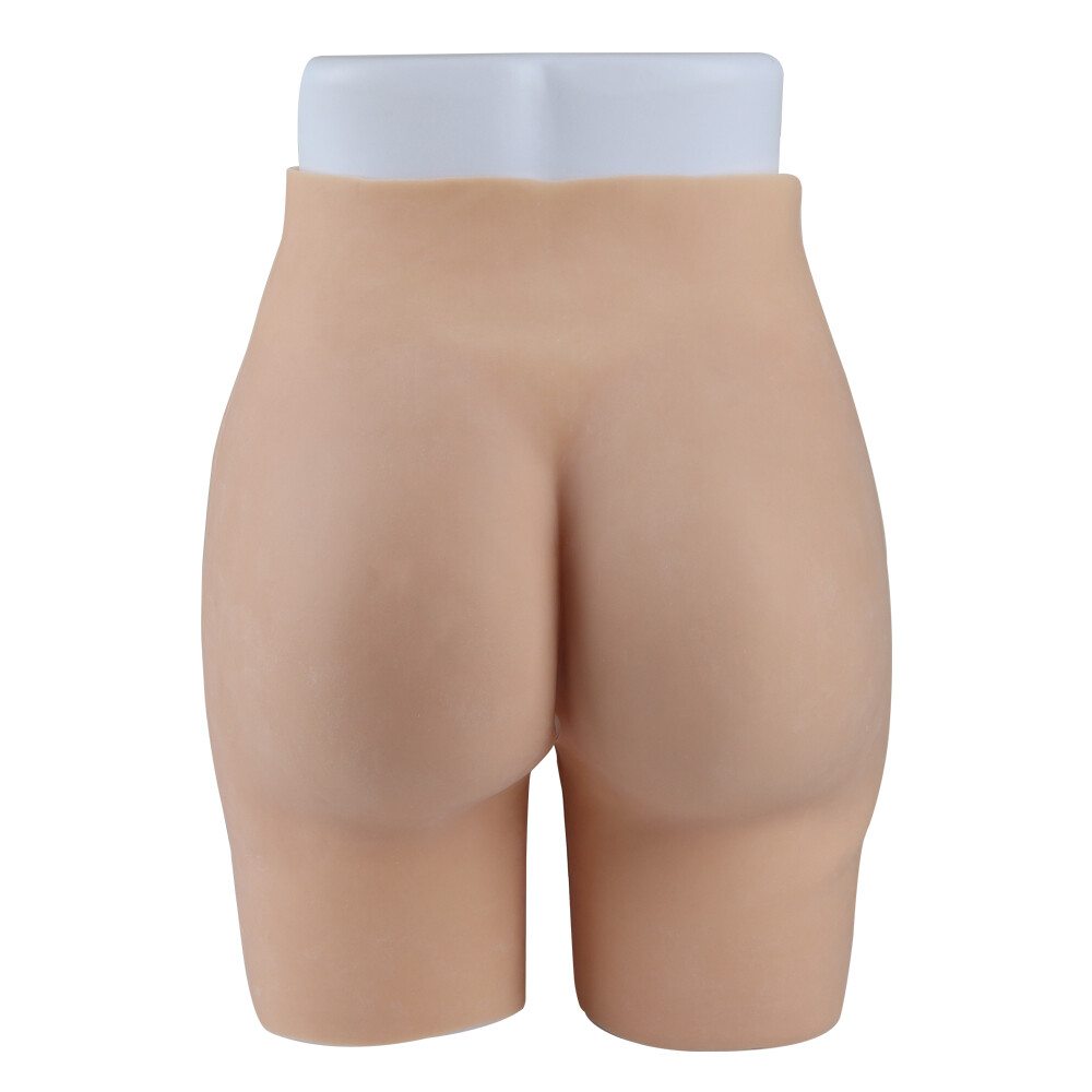 Silicone Short Pants Plump Butt Open Crotch Hip Up For Transgender Crossdresser