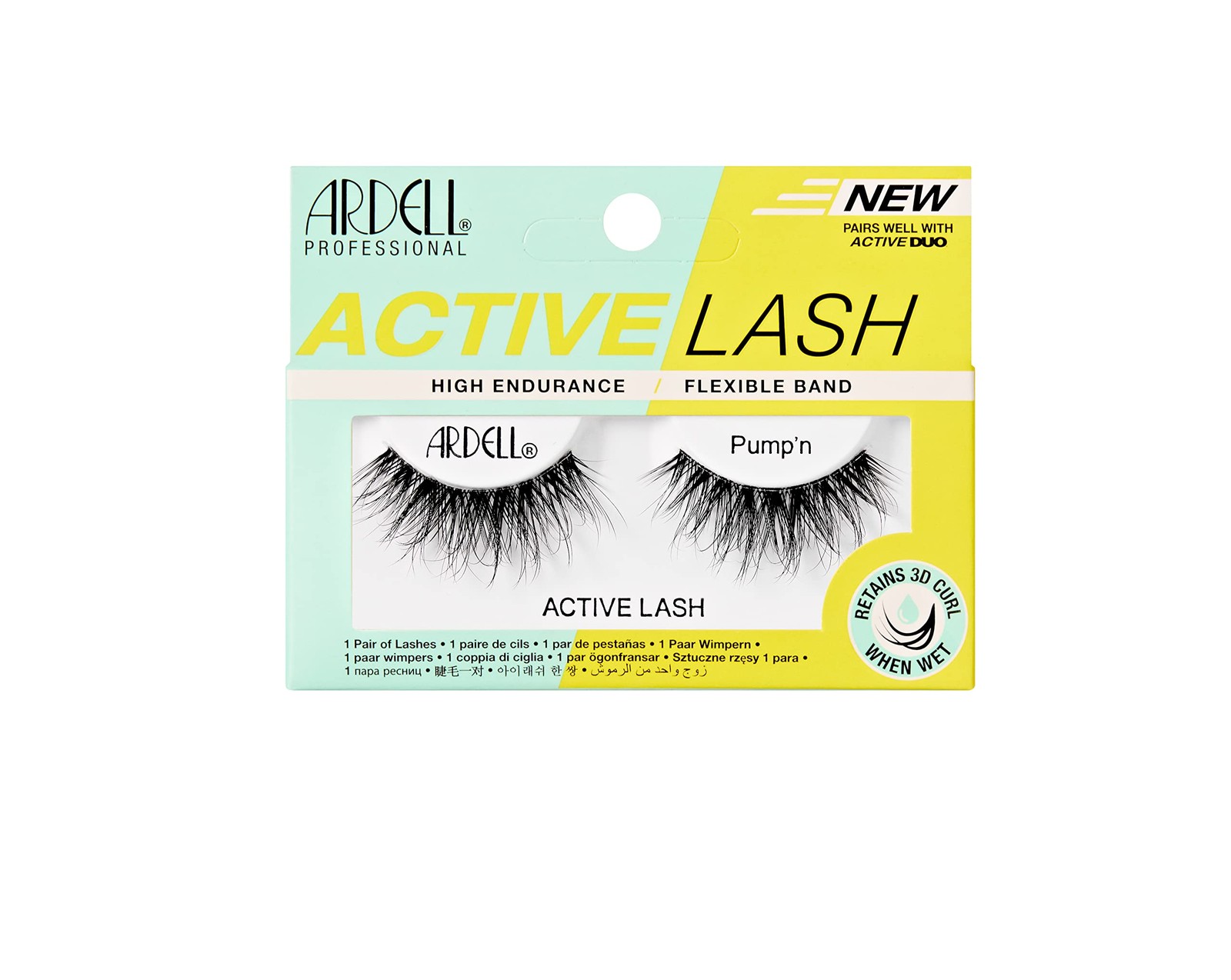 Set of 2 Ardell Eyelash Active Lashes, Pump’n