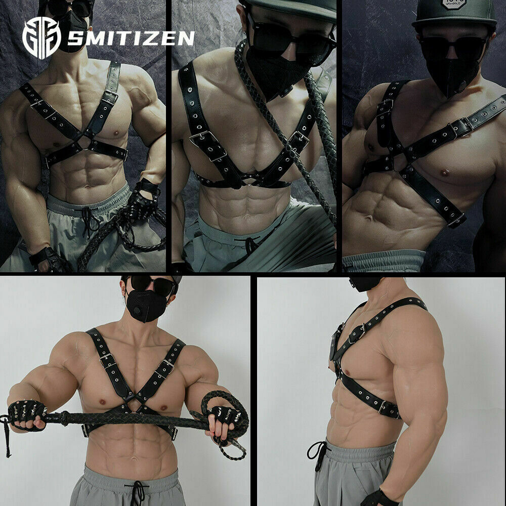 SMITIZEN Silicone Realistic Muscle suit Costume cosplay Fake belly musclar Arms
