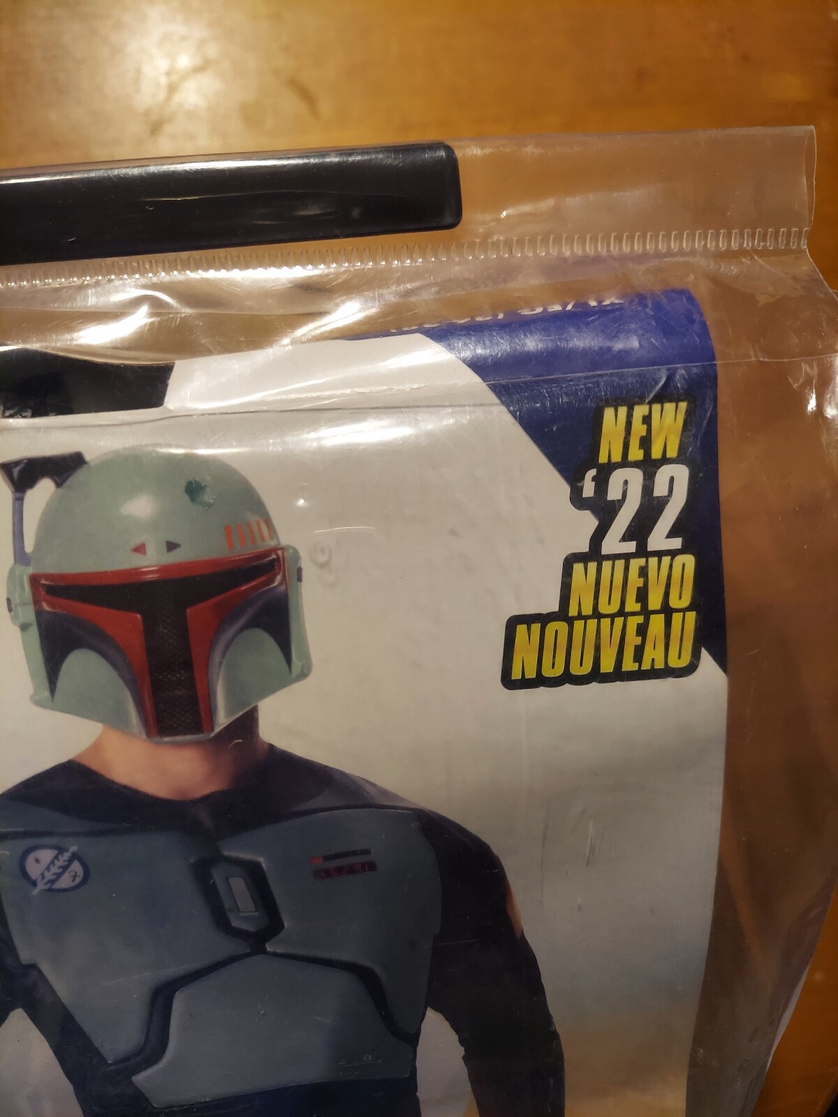 Boba Fett Adult Halloween Costume Muscle Chest Star Wars XL 36-38 Jazwares