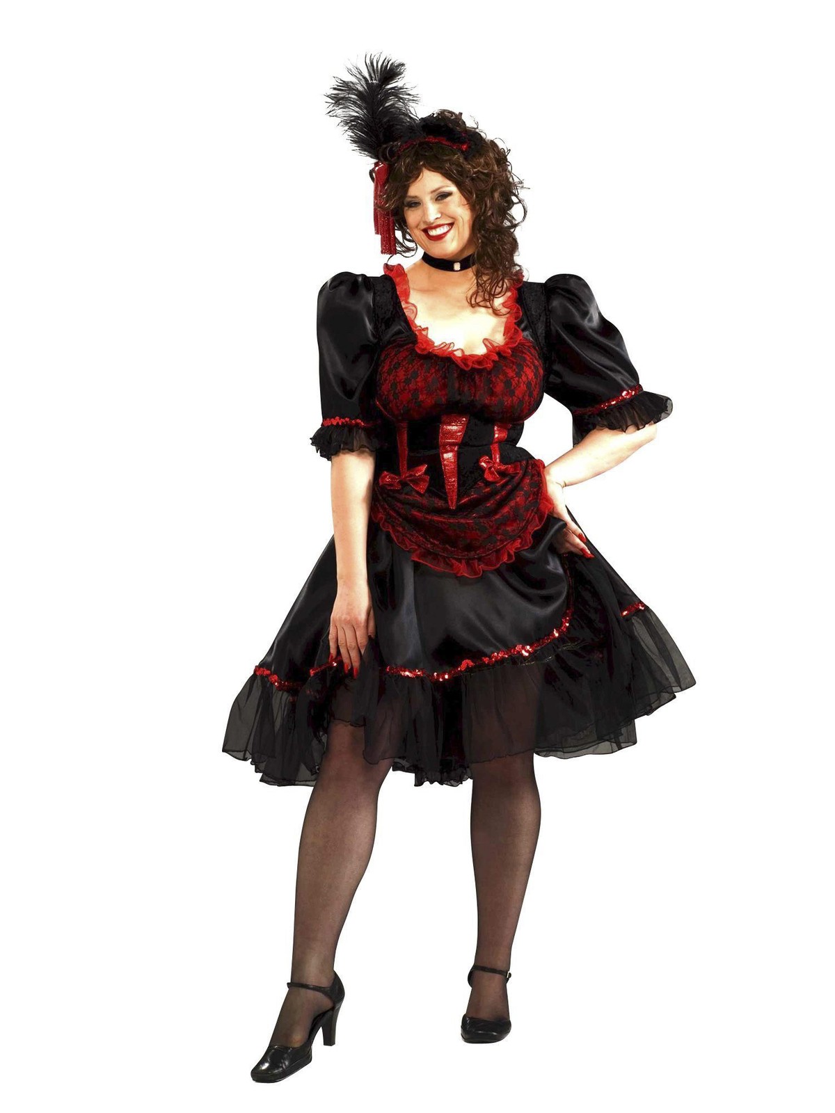 Saloon Girl Women’s Plus Costume – Size (18-22)