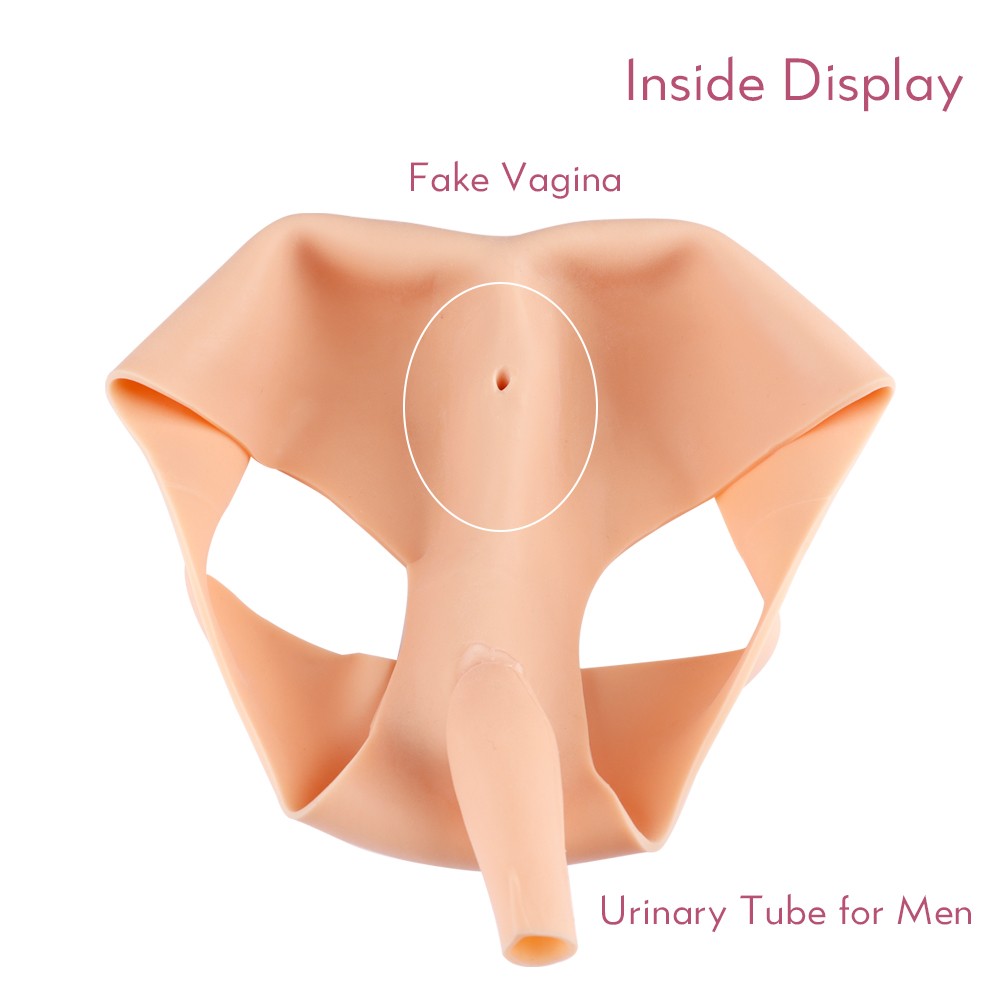 Silicone Panty Hip Up Thicken Shorts Vagina Crossdresser Underwear Transgender