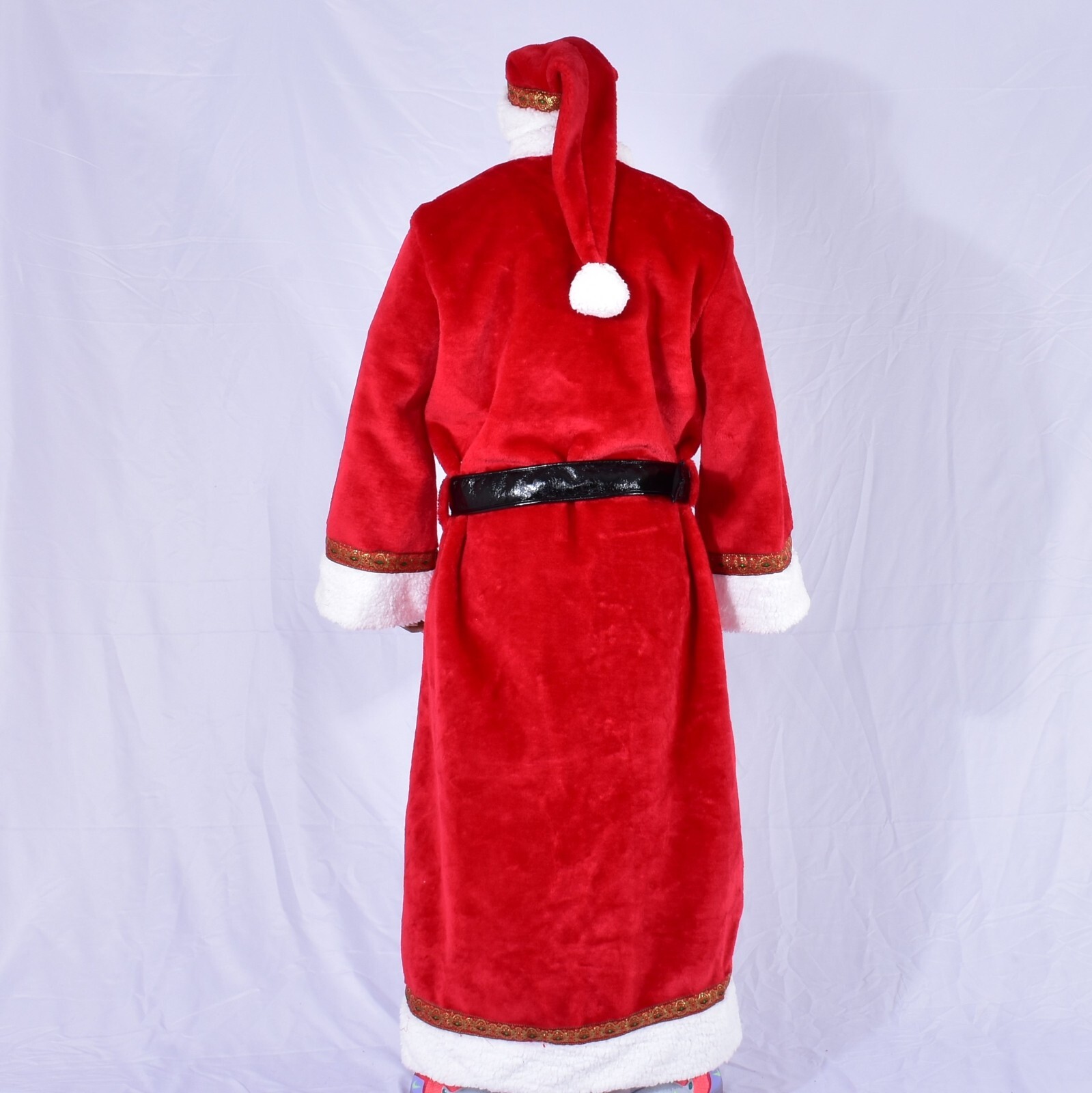 Adult Santa Claus Robe, Santa’s Luxurious Loungewear, One Size