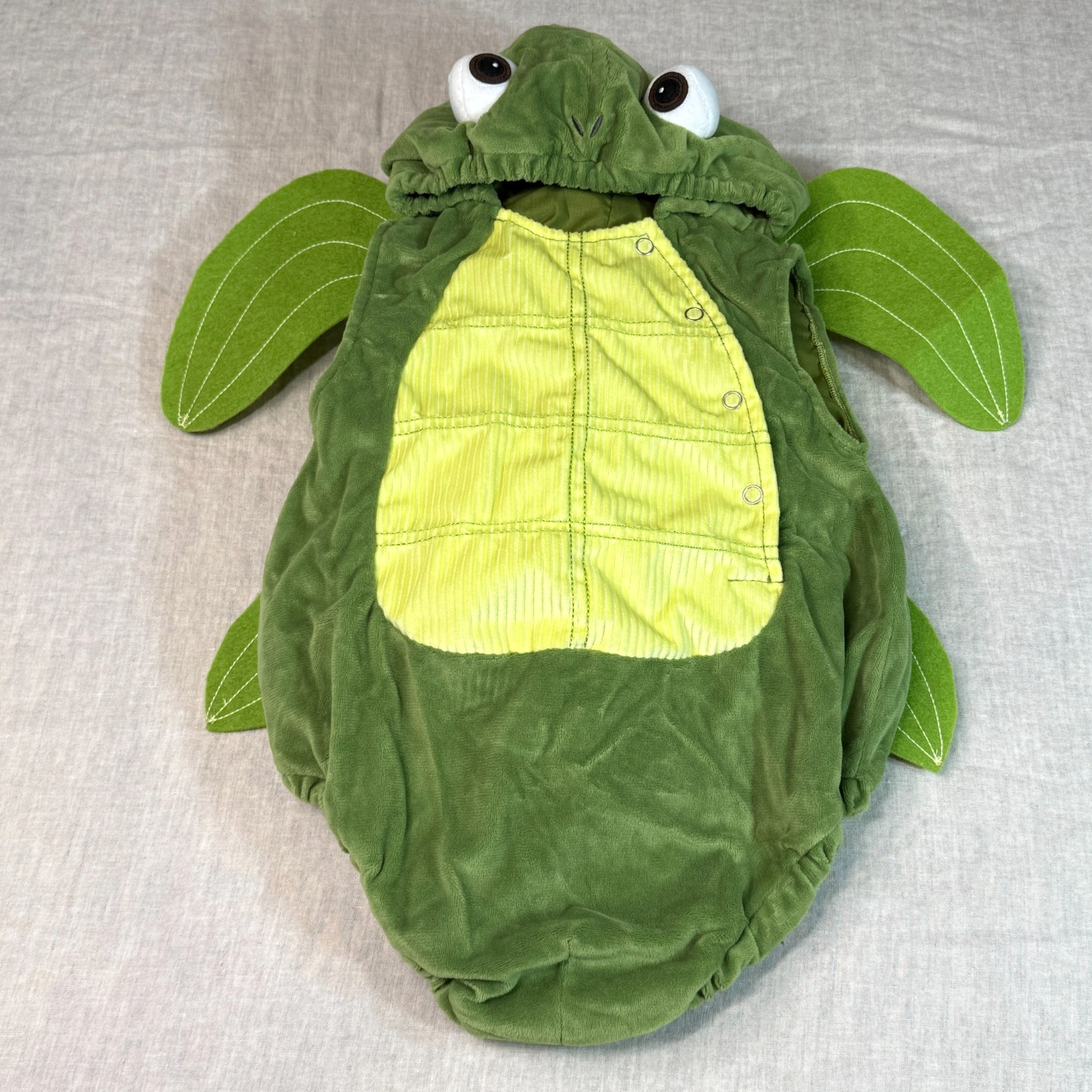 POTTERY BARN KIDS BABY GREEN TURTLE HALLOWEEN COSTUME 12-24 MO *PBK SAMPLE