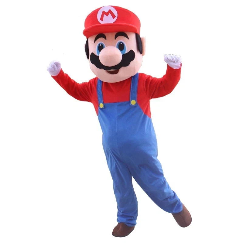Mascot Costume Cosplay Party Fancy Dress Brothers Suits Adult Costume Doll
