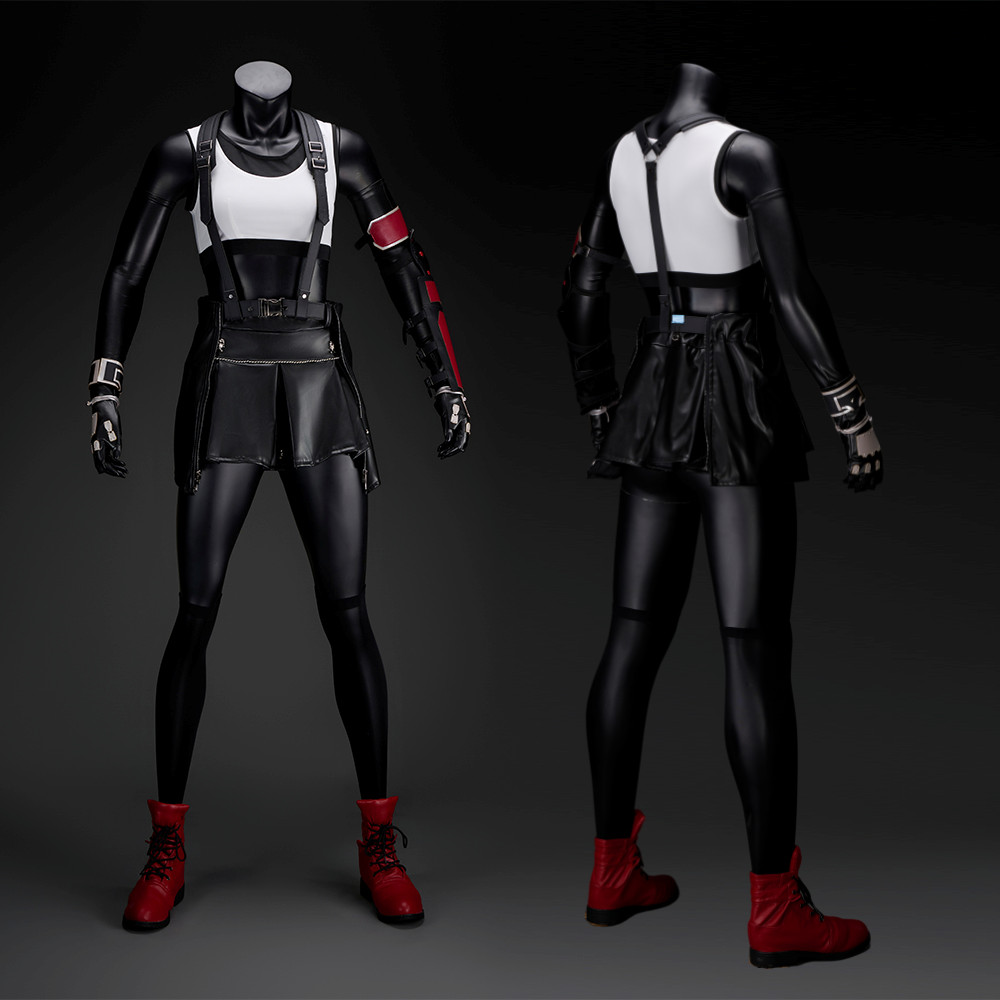 Tifa Lockhart Costume Final Fantasy VII Remake Cosplay Suit Handcrafted