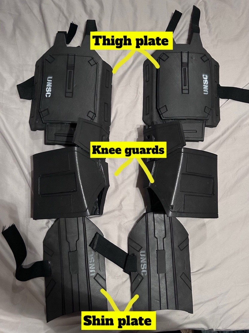 Halo Reach ODST Cosplay Eva Foam Costume Custom Choose your color!