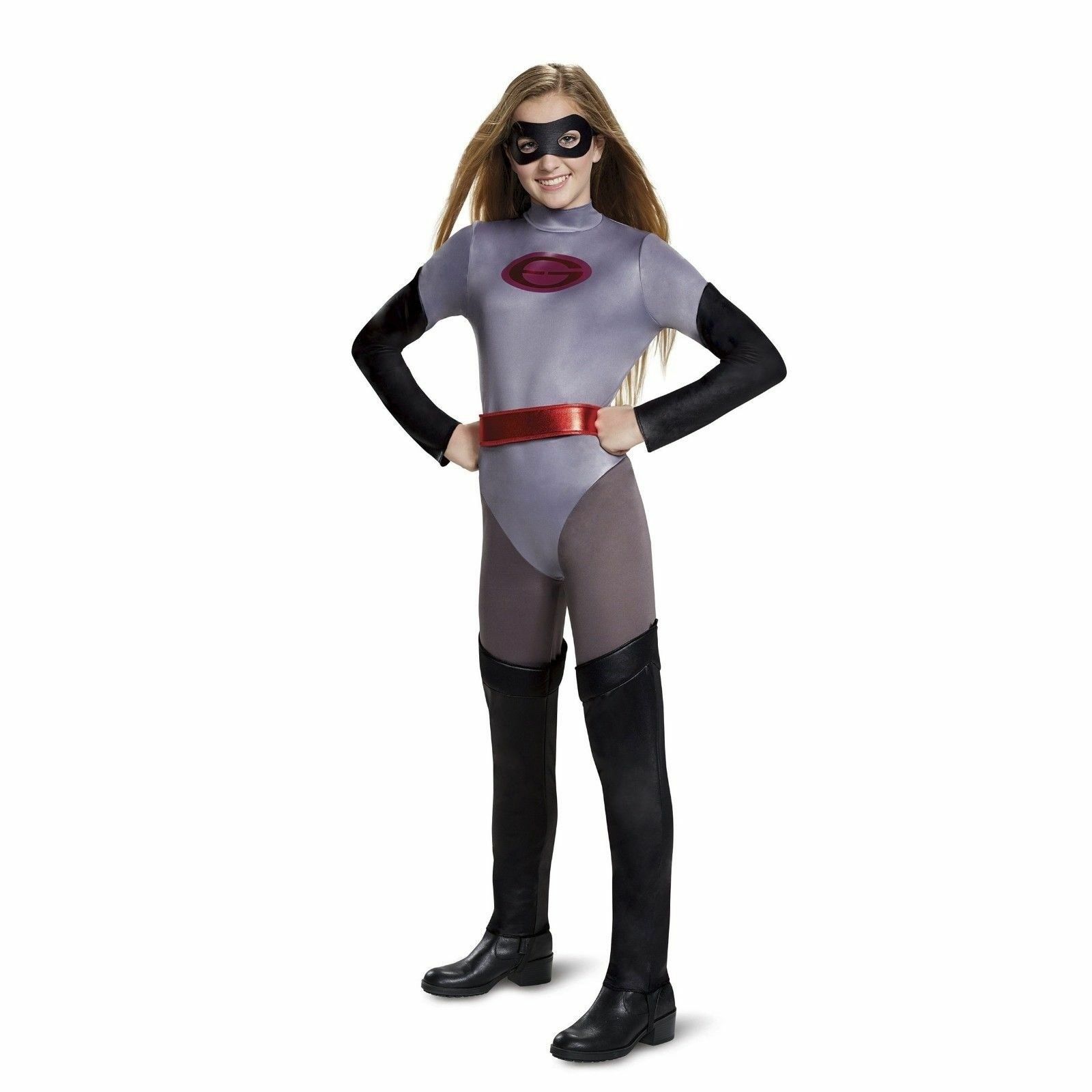 Disguise Elastigirl Classic Child The Incredibles Costume, Large (10-12) NEW